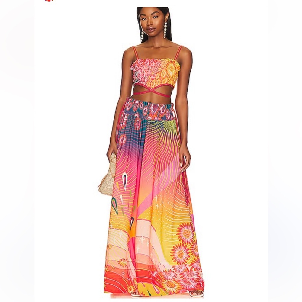 Colorful pant set